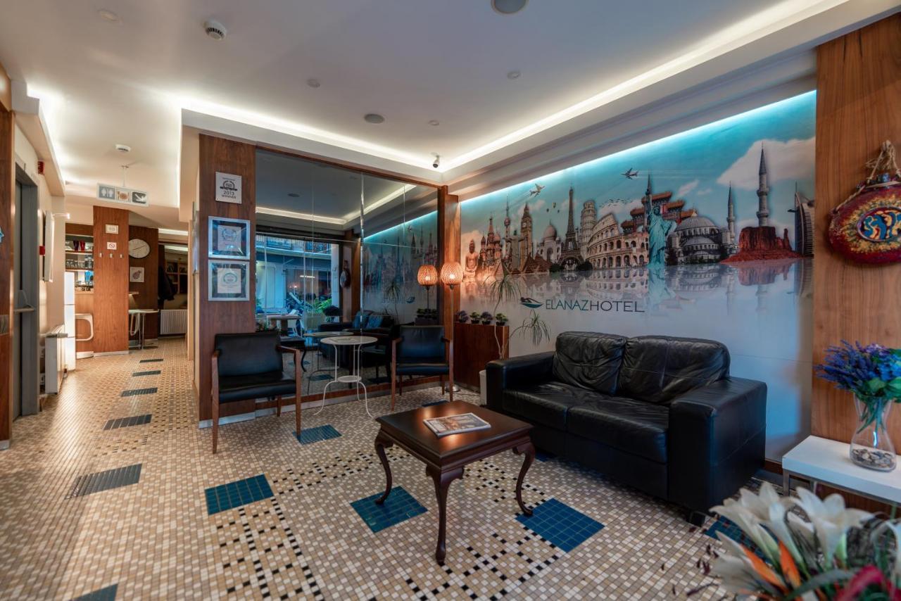 Elanaz Hotel Isztambul Kültér fotó