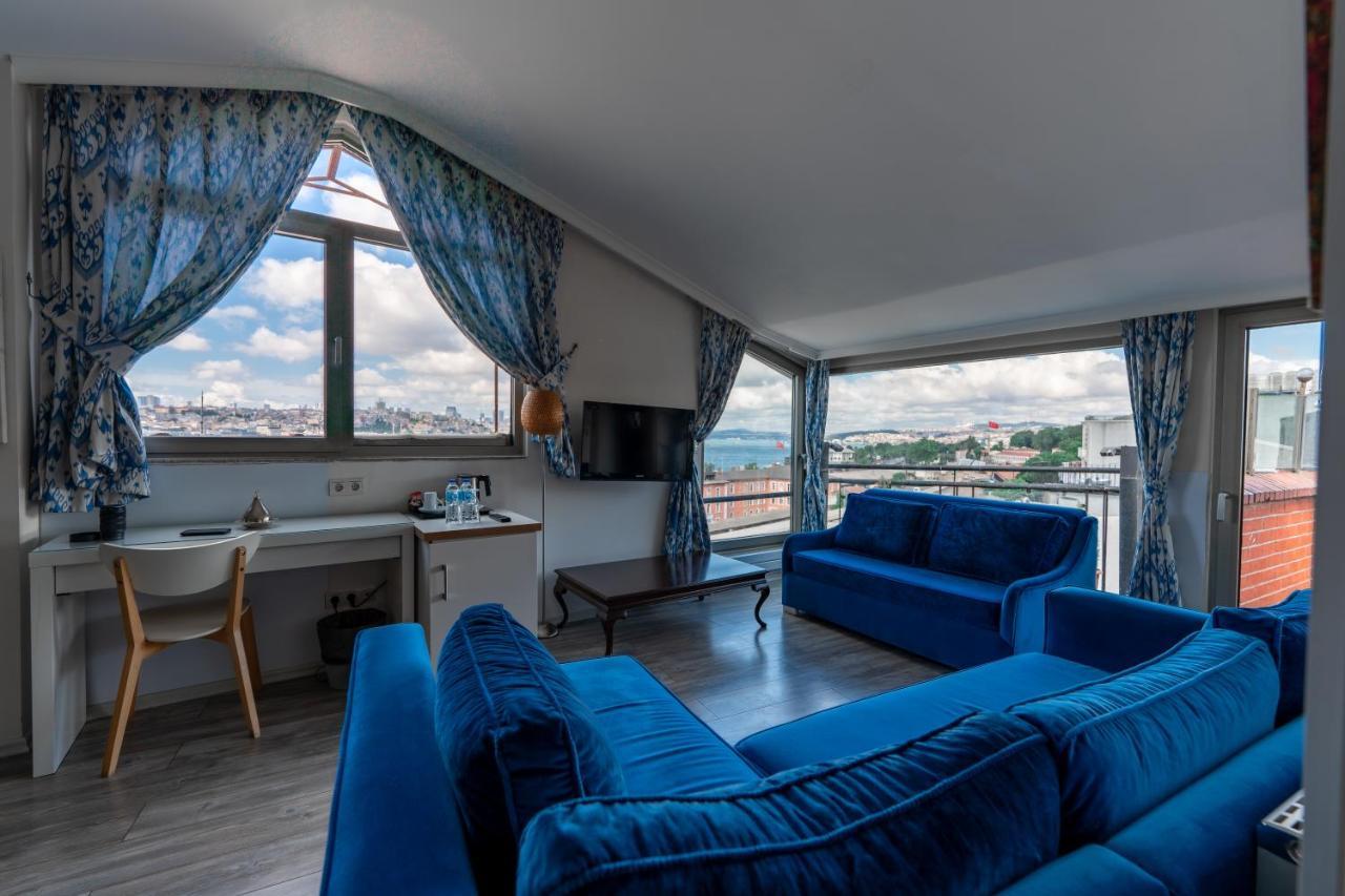 Elanaz Hotel Isztambul Kültér fotó